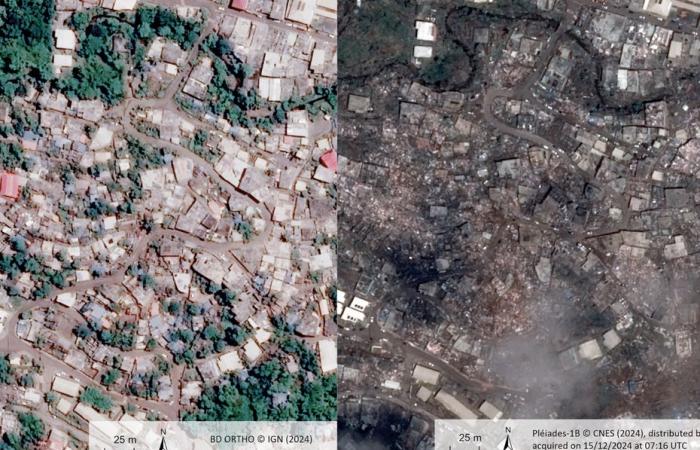 PICTURES. In Mayotte, satellite photos reveal the damage to the archipelago after the passage of Cyclone Chido