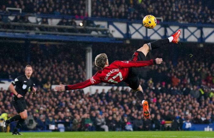 Puskas Prize: the video of the goal of the year by Alejandro Garnacho, an acrobatic scissors à la Wayne Rooney