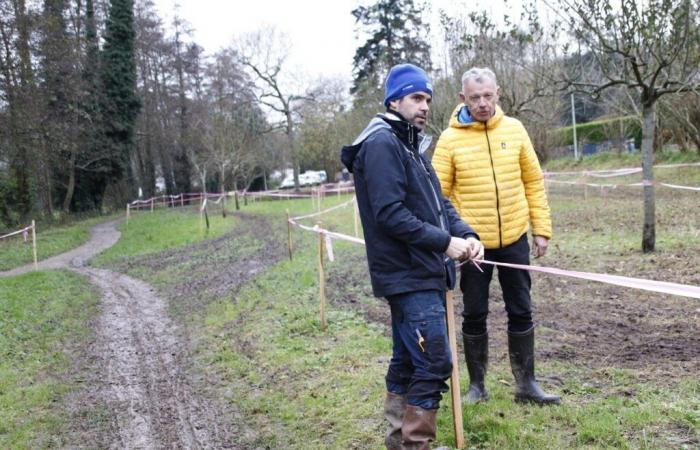 Lannion. Six days before the cyclo-cross, the circuit vandalized in the Stanco woods