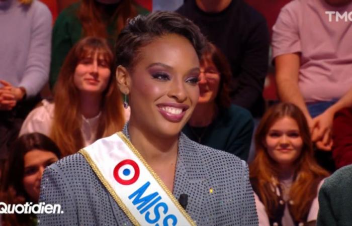 this nickname given off-screen by the candidates for Miss France 2025 that she could not stand