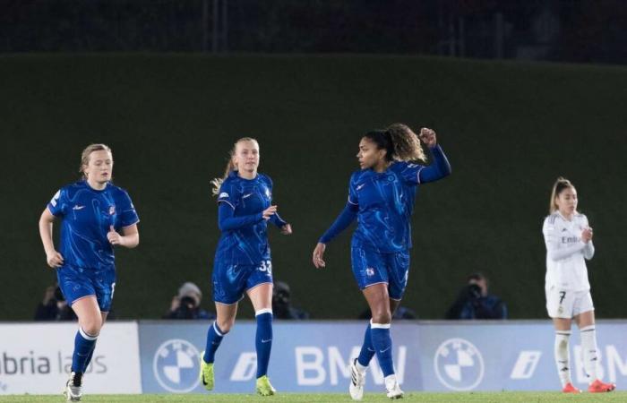 Women’s Champions League: Chelsea win on Real Madrid’s pitch and finish 1st in their group