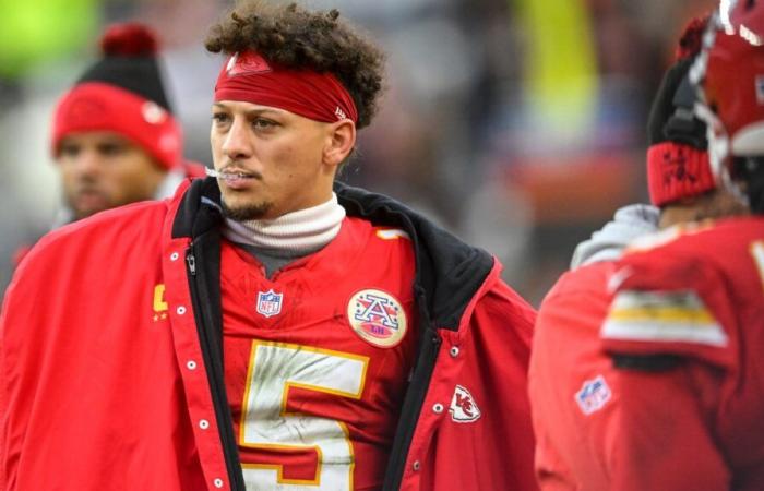 NFL: Patrick Mahomes has a sprained ankle and his case is uncertain for the next game