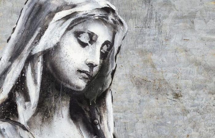 Banksy is back, his new work, The Madonna and Child: the meaning, is on social media