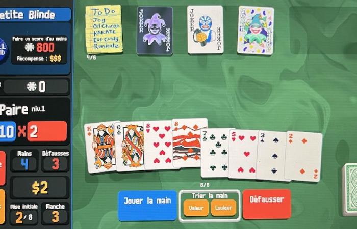 Balatro, a video game inspired by poker which is enjoying great success