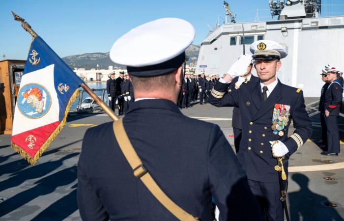 In Toulon, the frigate Guépratte has a new pasha