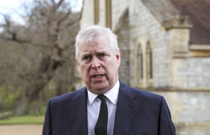 Why is Prince Andrew banned from Christmas parties by the British royal family?