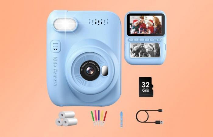 This inexpensive camera is designed for children aged 3 to 12, take advantage of it at Amazon