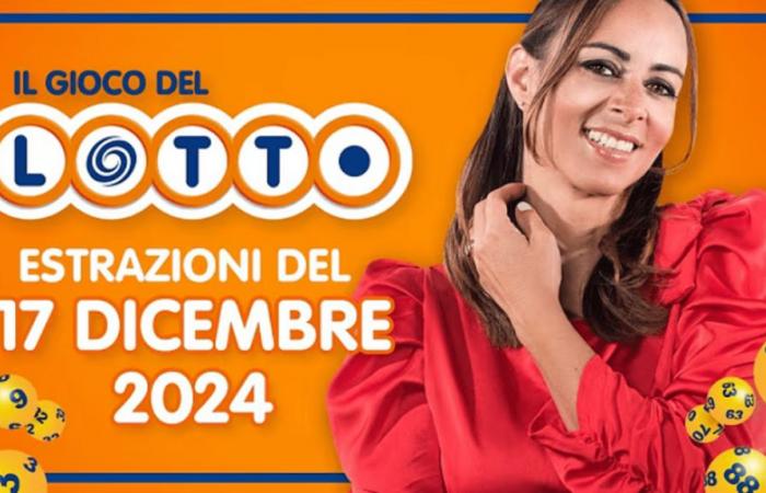 Lotto, 10eLotto and Superenalotto: the draws and odds for 17 December 2024