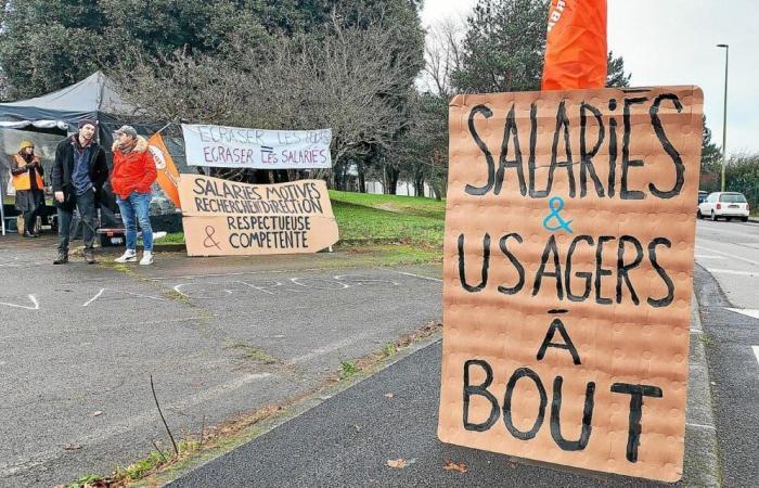 The slow strike of bus drivers in the Vannes area continues