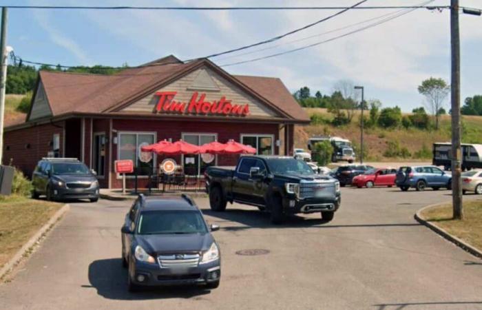 Arrested while waiting for their order at a Tim Hortons drive-thru