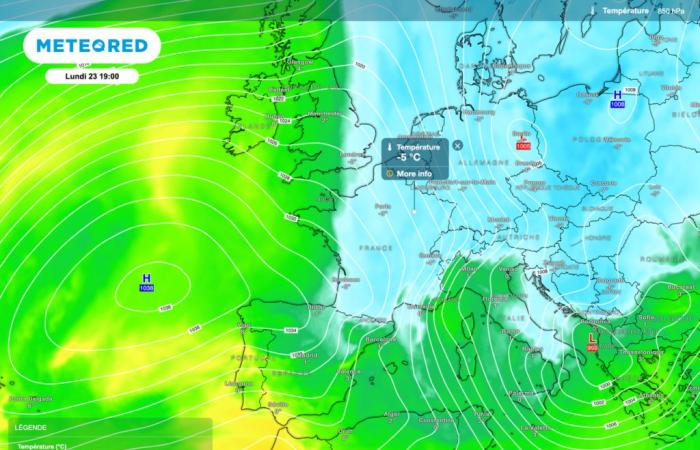 A few days before Christmas, a new descent of polar air over France. Is snow possible on the plains?