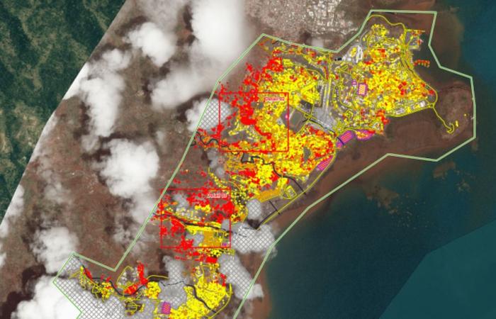 more than half of the buildings are destroyed or damaged in the northeast of the archipelago