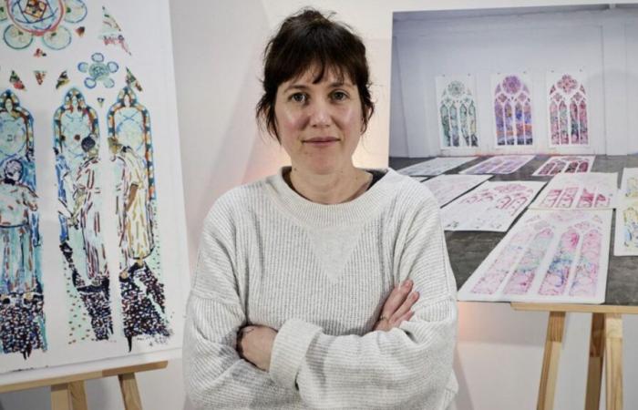 Who is Claire Tabouret, the artist appointed to create the future stained glass windows of Notre-Dame?