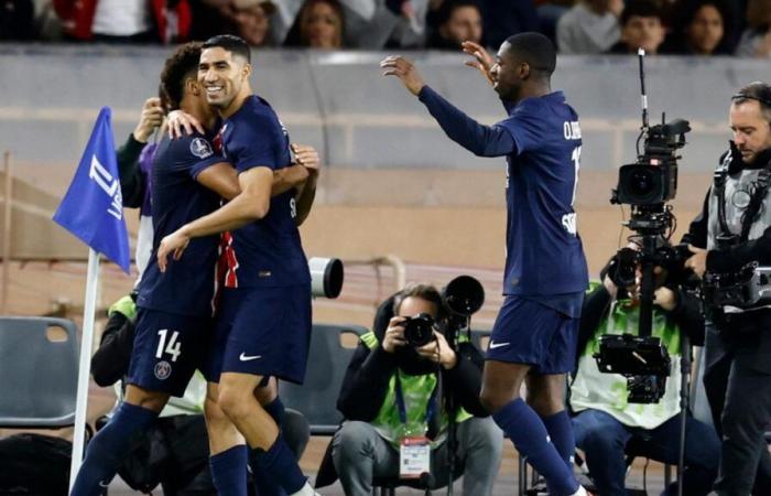 PSG overthrows Monaco in a crazy match