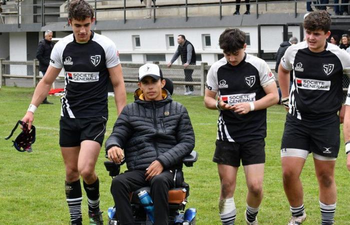 “A player whose aggressive side I had already noticed”: suspended prison sentence required for the young rugby player whose tackle left Mathias Dantin quadriplegic