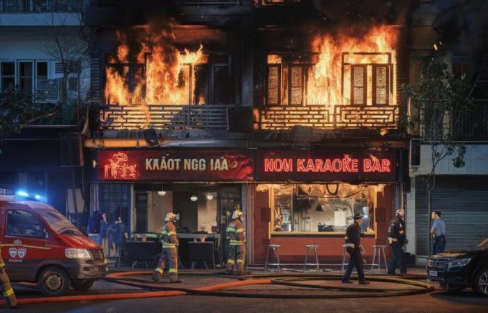 Deadly fire in a karaoke bar in Hanoi: 11 dead