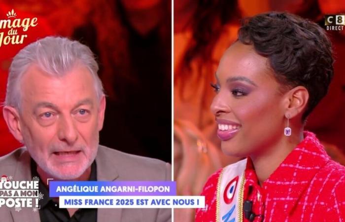 Miss France 2025 puts Gilles Verdez in his place live