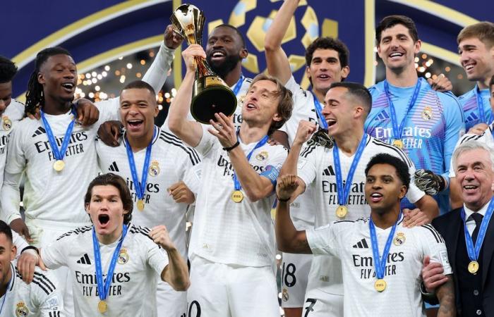 Real Madrid wins Intercontinental Cup, Mbappé scores again in stadium World Cup final