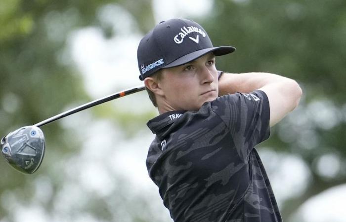 At 17, he decided to turn pro and already received an invitation to the PGA Tour