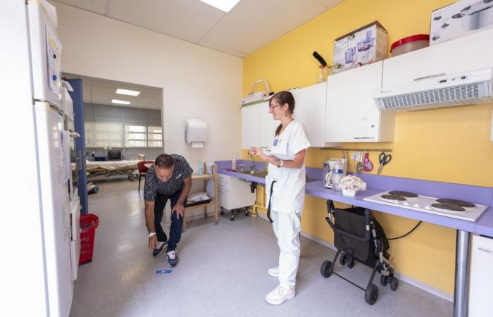 A “hospital apartment”, to train patients in everyday activities before returning home