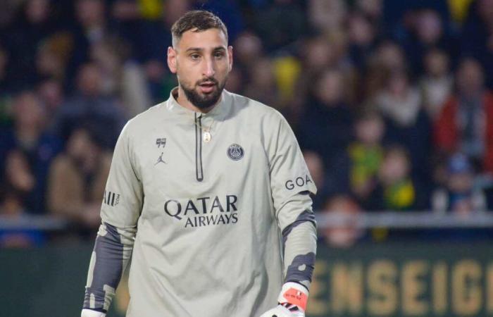 Scary for Donnarumma: kick in the face and forced substitution