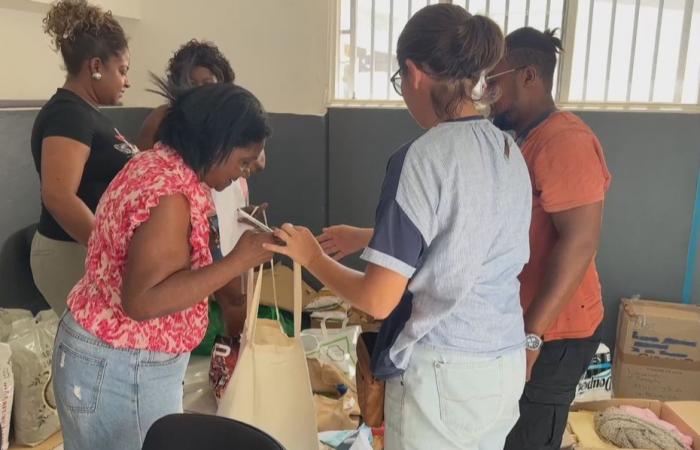 water, food, clothing, money, we explain how to make donations from Reunion Island