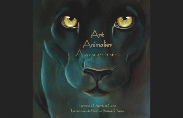 Contemporary cultureNewsFour-handed animal art by Opportune Coste and Béatrice Boisseau-Chapuis. When painting and poetry intertwine in a beautiful book