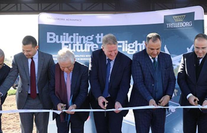 Trelleborg invests 106 million dirhams for an aerospace factory in Nouaceur