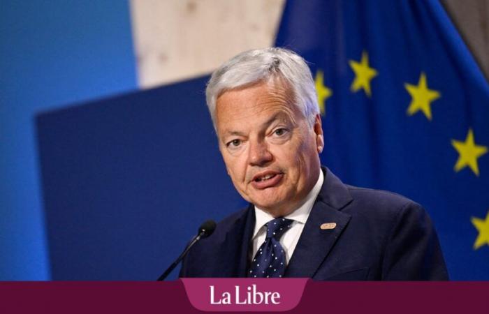 The case of suspicions of money laundering by Didier Reynders was invited to the European Parliament