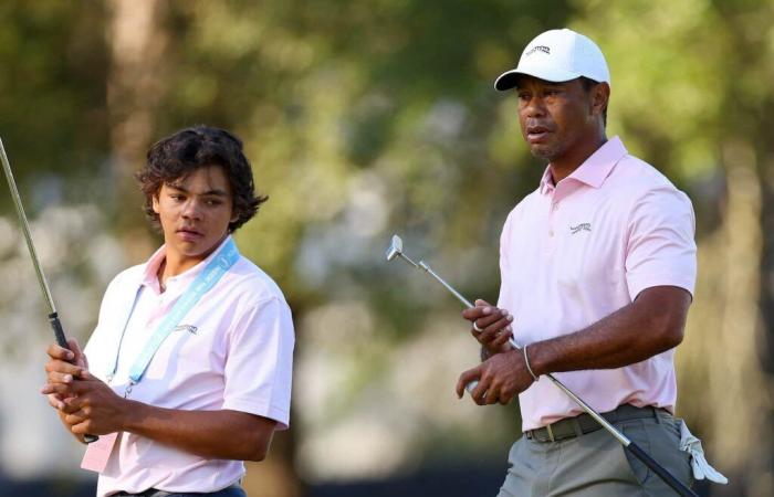 Tiger Woods and Charlie know their 1st round partners