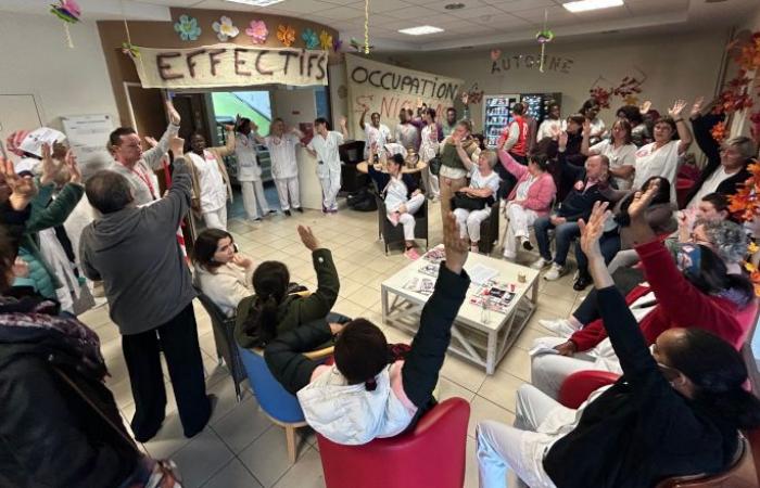 The strike ends at the Saint-Nicolas nursing home