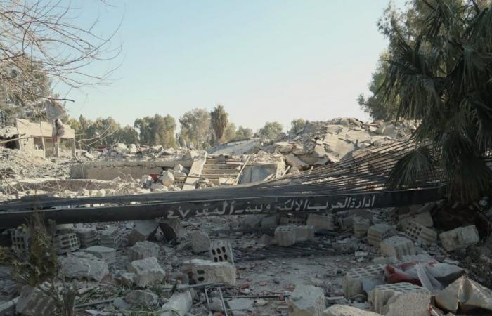 in Syria, the fear of a new conflict after Israeli bombings which destroyed strategic army sites