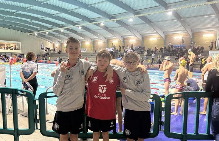 Montauban. Three swimmers shine at the French junior championship in Dunkirk