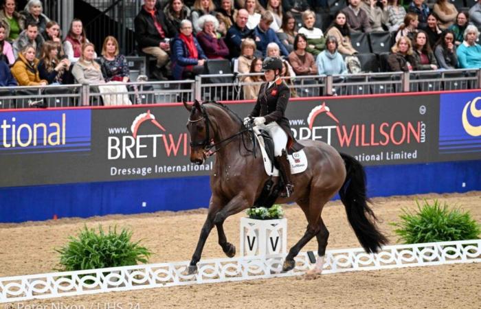 CDI-W London: Becky Moody takes the lead in the Grand Prix