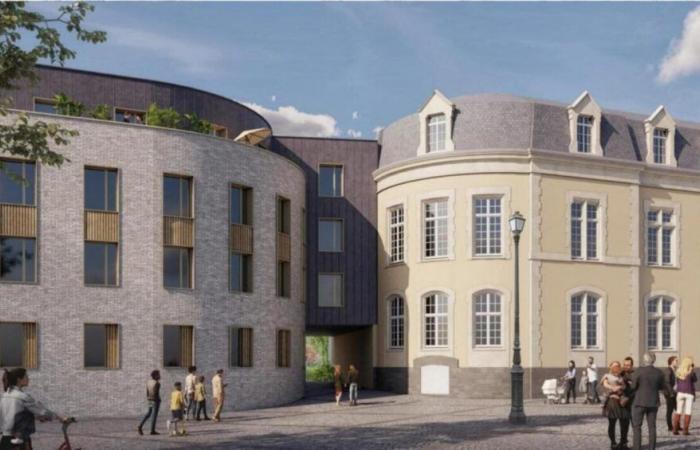 This college in downtown Cherbourg will be transformed… into housing