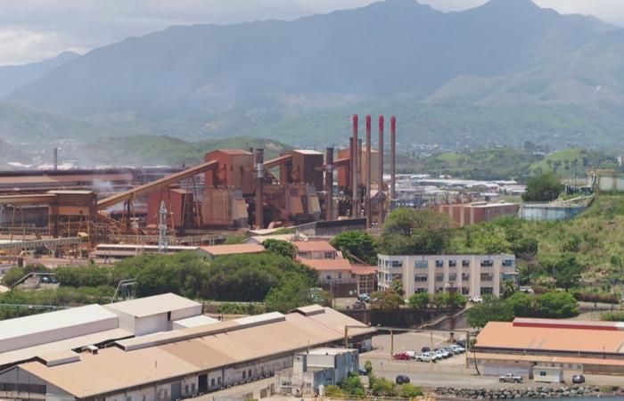 A fire brought under control on the SLN factory site in Nouméa