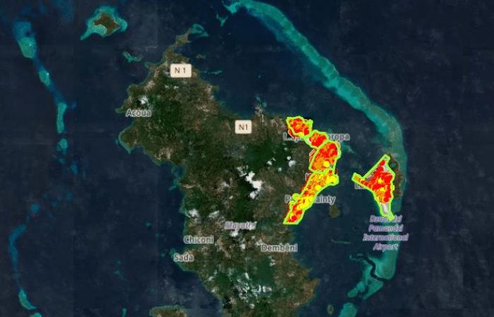 more than half of the buildings are destroyed or damaged in the northeast of the archipelago