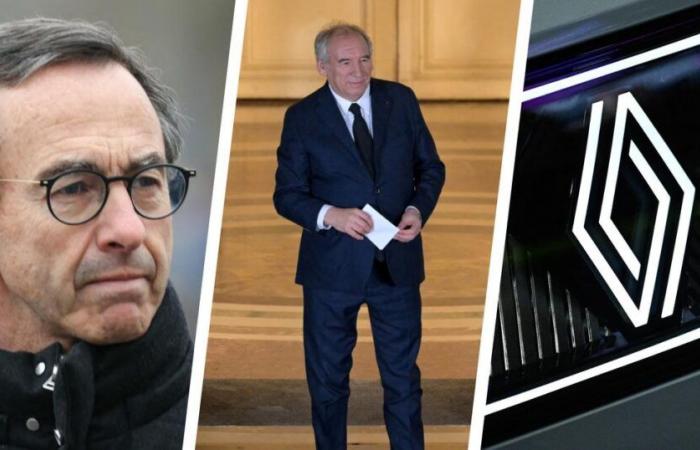 Retailleau wants to stay at the Interior, Bayrou continues controversies, Renault on the rise… The 3 pieces of information to remember at midday