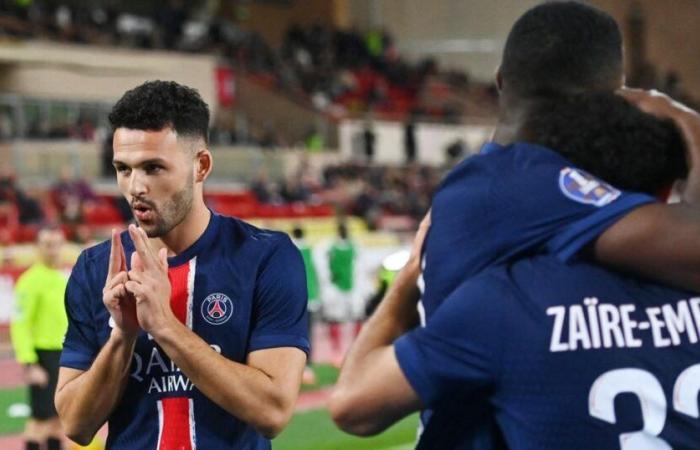 at the end of a match rich in goals, Paris overthrows ASM and widens the gap in the lead