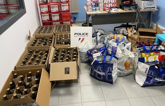 €13,000 worth of alcohol and tobacco seized by the Carcassonne police… shopping in Andorra does not go as planned for the fifty-year-old