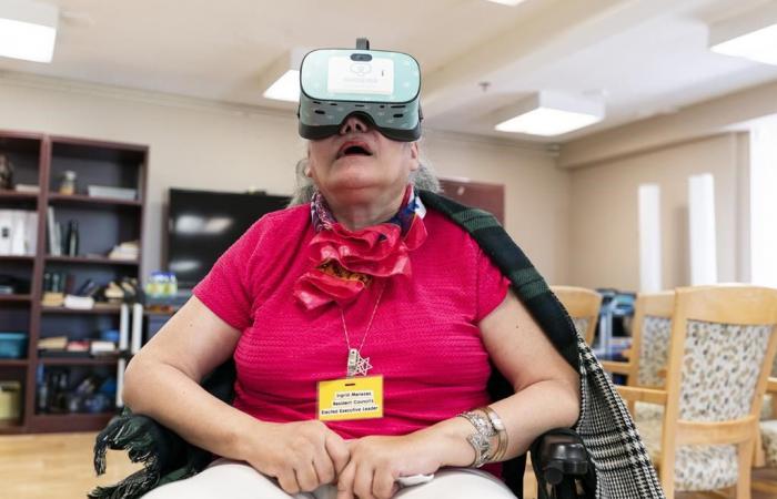 Older adults embrace virtual reality in long-term care