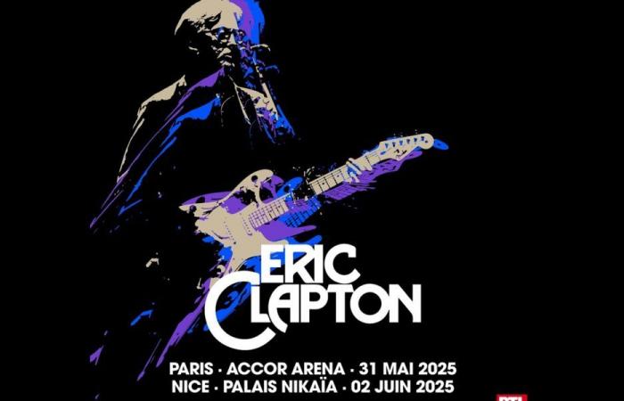 Eric Clapton returning to France in 2025