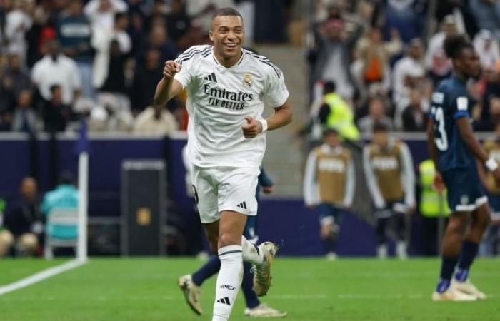 Mbappé decisive again in the final with Real Madrid