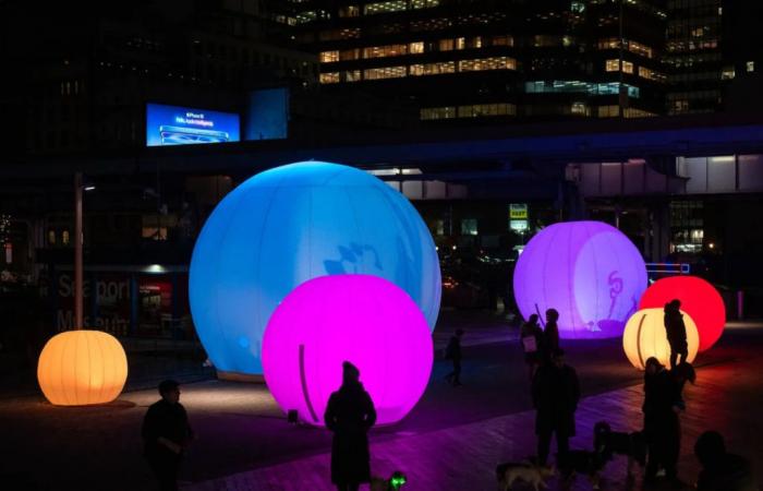 MoonGARDEN, the new artistic installation at Pier 17