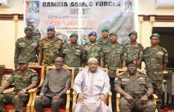 Exercise Kansala 2024: Barrow congratulates Gambian Army | APAnews