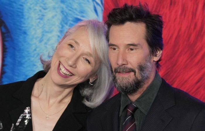 Keanu Reeves, red carpet with words of love for Alexandra Grant: «It’s really special to be side by side. I feel my heart expand.”