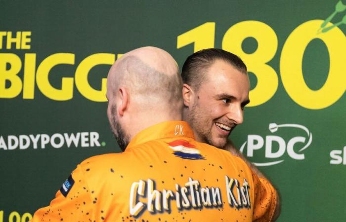 Kris is made up as Christian Kist’s nine-dart finish earns him bumper payday