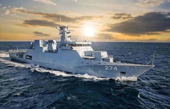 Damen delivers fourth offshore patrol vessel to Pakistan Navy