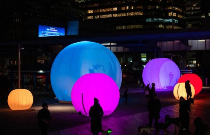 MoonGARDEN, the new artistic installation at Pier 17