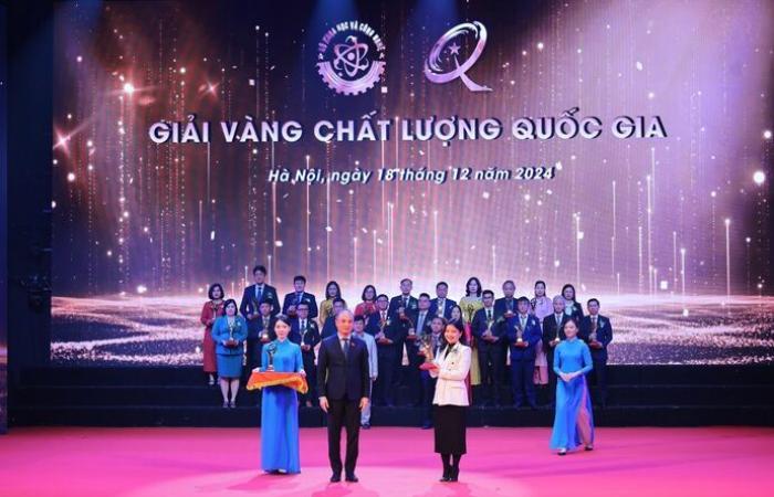 Vietnam and Asia-Pacific Quality Awards ceremony